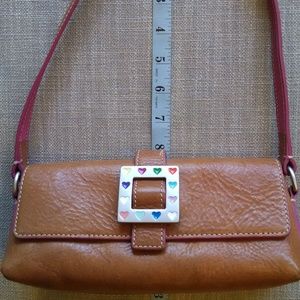Dooney & Bourke Small Shoulder Bag-Heart Buckle